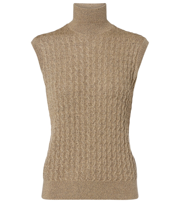 Photo: Loro Piana Bihar cable-knit sweater vest