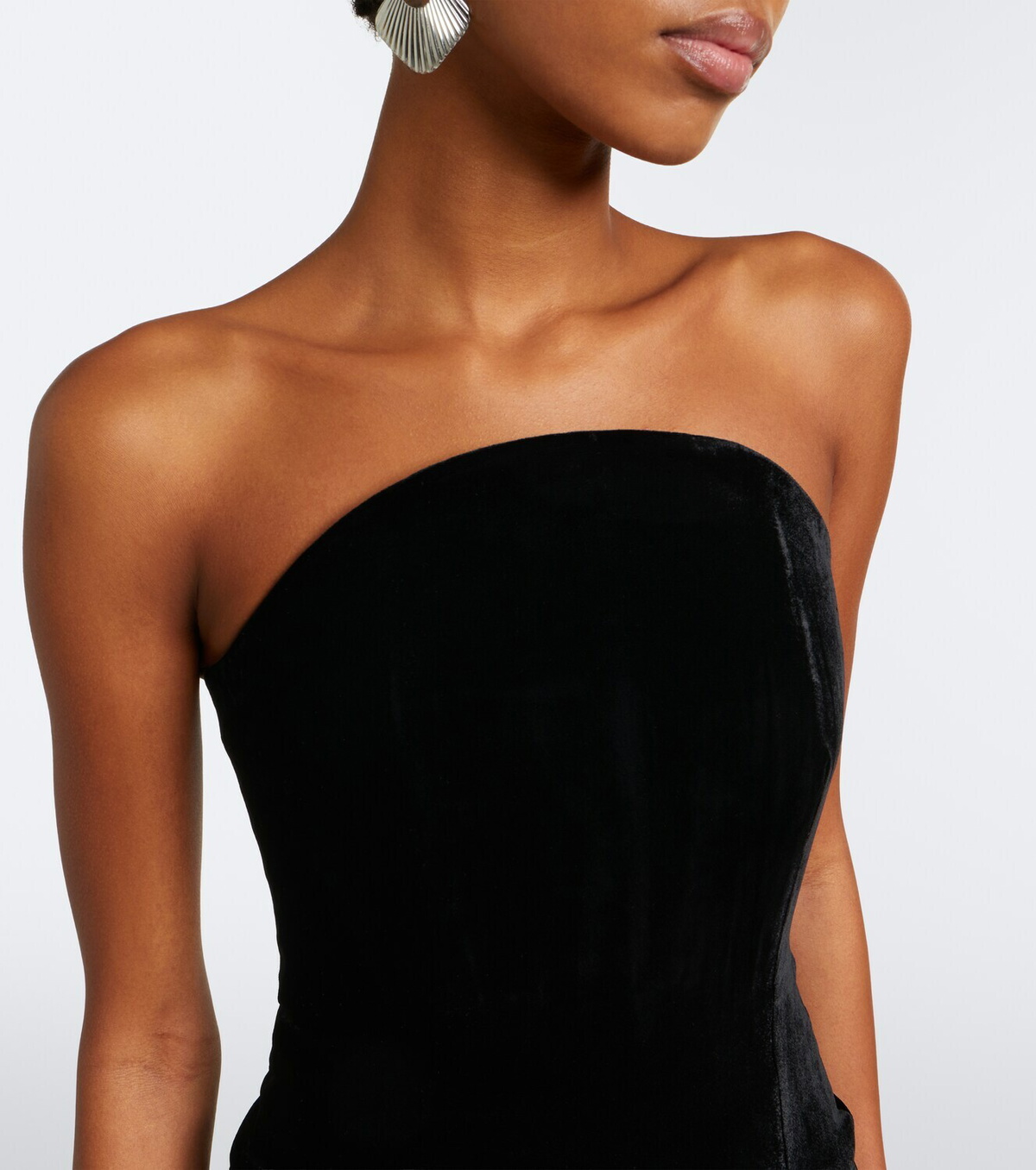 Roland Mouret Velvet corset