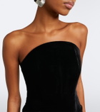 Roland Mouret Velvet corset