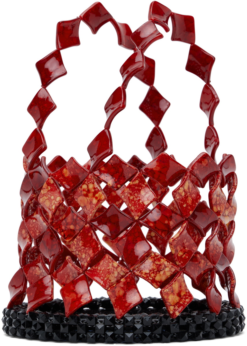 Feben Red Circle Bag