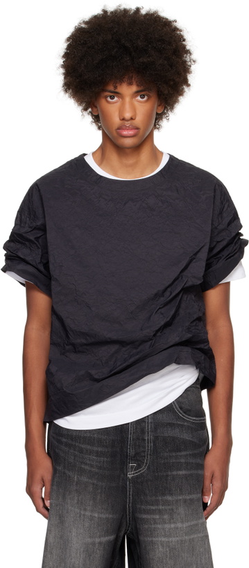 Photo: Karmuel Young Black Transform Oversized T-shirt