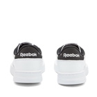 Reebok Court Peak Sneakers in White/Core Black/Grey