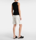 Brunello Cucinelli Cotton-blend tank top