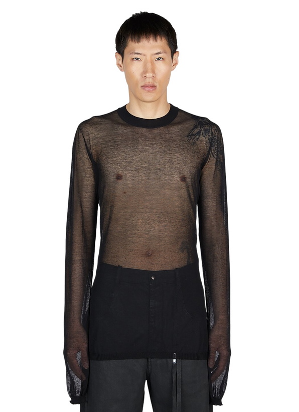 Photo: Ann Demeulemeester Diederik Long Sleeve Top