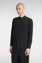 Laneus Shirt In Black Silk
