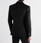 BALMAIN - Slim-Fit Wool Blazer - Black