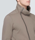 Rick Owens Bauhaus cotton zip-up jacket