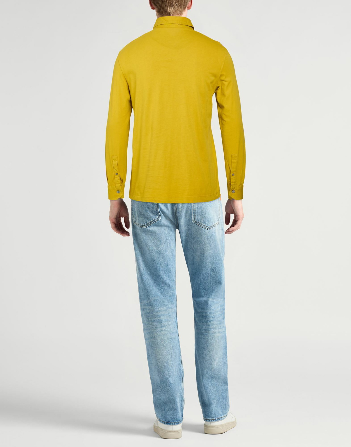 Drumohr Mens Polo shirt Marigold