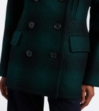 Polo Ralph Lauren Plaid wool-blend peacoat