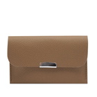 DIGAWEL Men's Leather Card Case in Grey