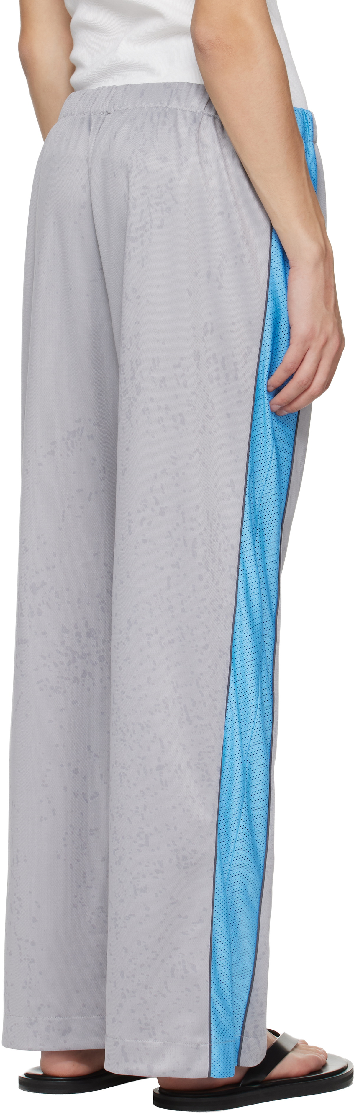 Serapis Gray Football Track Pants