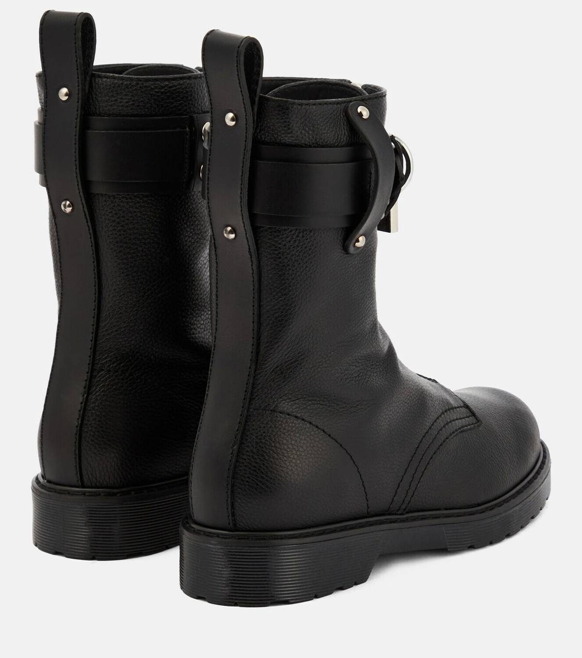JW Anderson Lock leather ankle boots JW Anderson