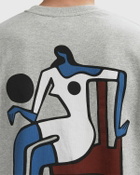 By Parra Chair baller t-shirt Grey Mens Shortsleefe