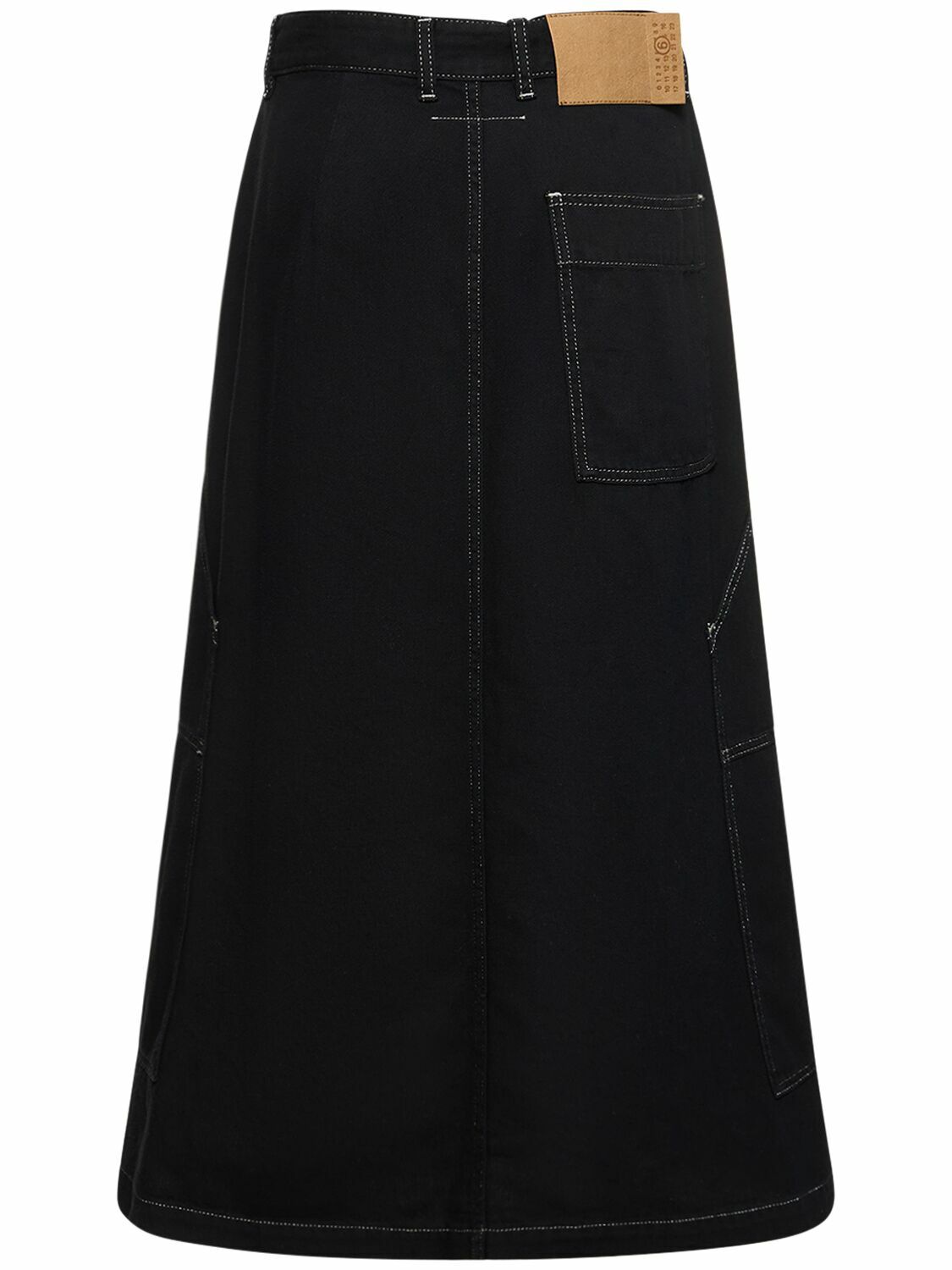 スカート Mm6 Maison Margiela Long Denim Skirt MM6 Maison Margiela - Long Denim Skirt | HBX - Globally