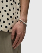Serge De Nimes Pearl Charm Bracelet Silver - Mens - Jewellery