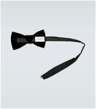 Saint Laurent - Noeud velvet bow tie