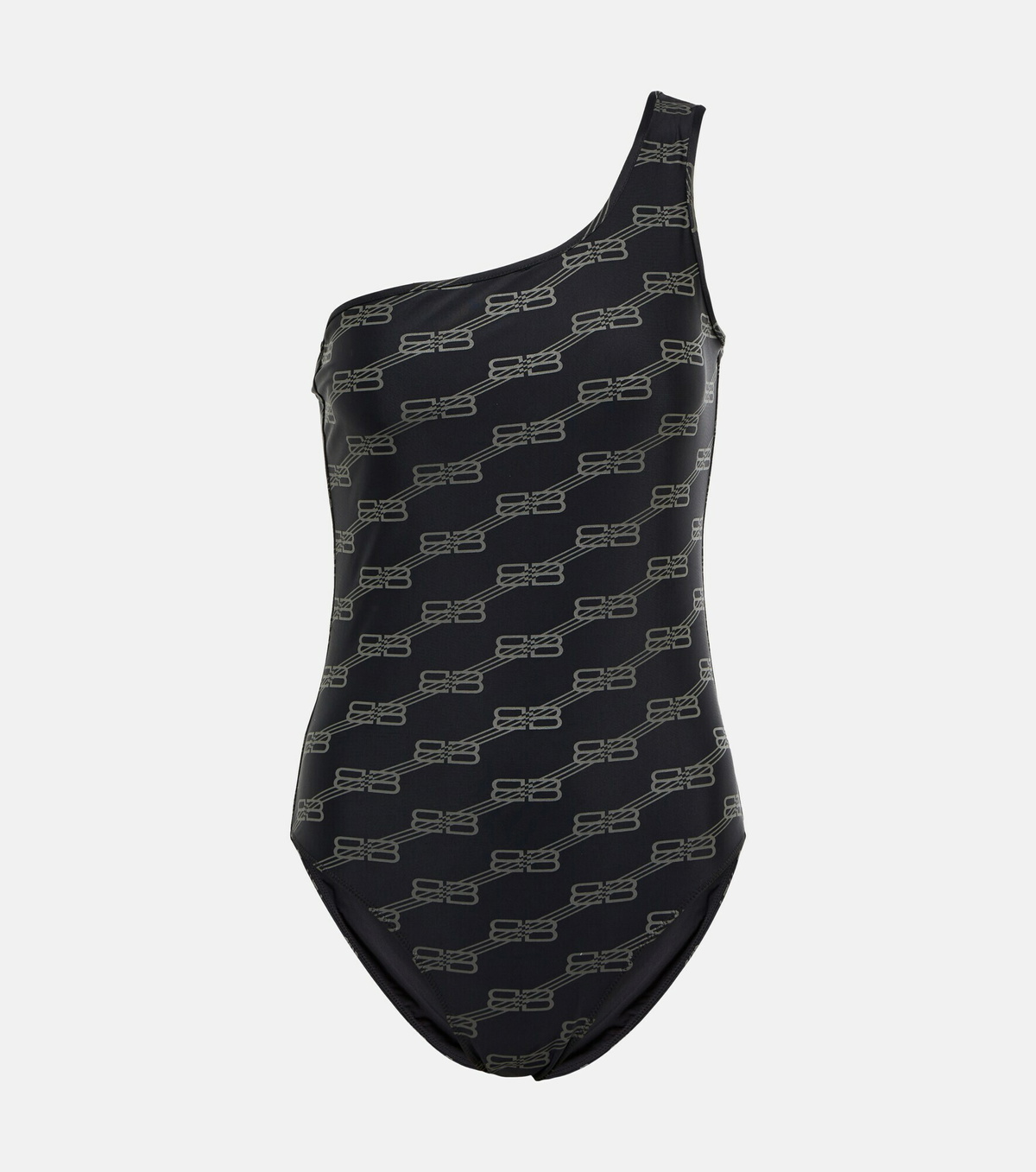 Balenciaga - BB one-shoulder swimsuit