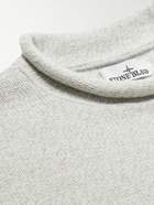 Stone Island - Wool-Blend Rollneck Sweater - Gray