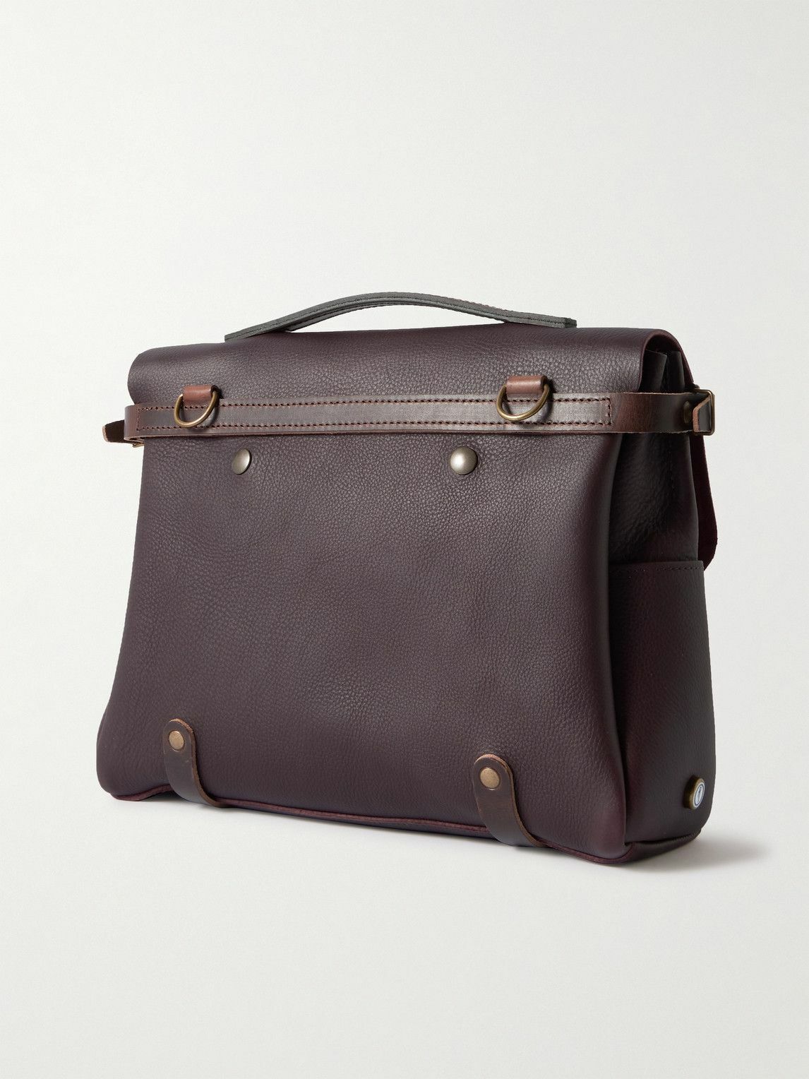 Bleu de Chauffe - Eclair Full-Grain Leather Messenger Bag