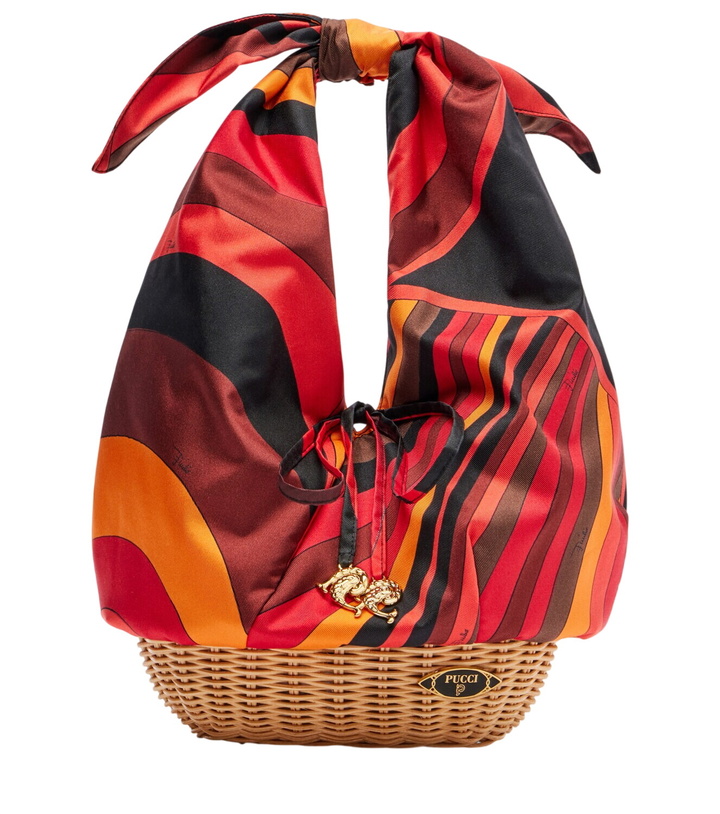 Photo: Pucci Picnic Iride silk top-handle bag