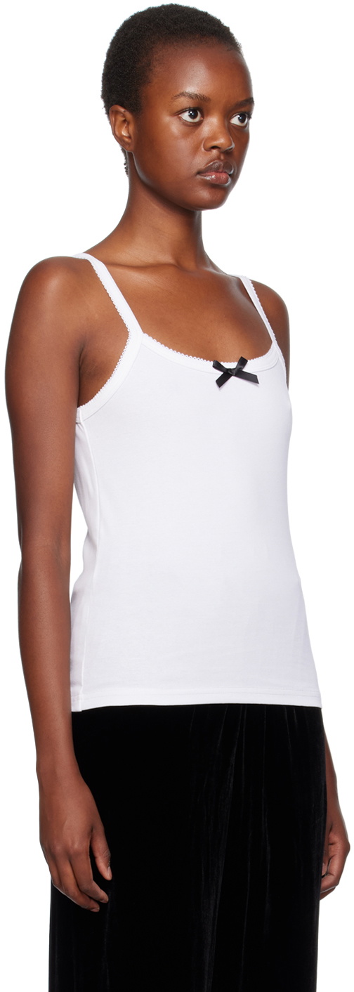Caro Editions White Caro Tank Top