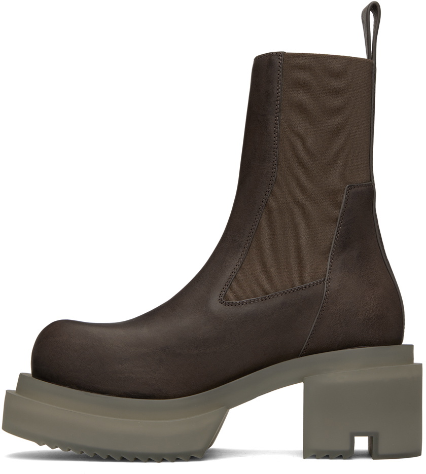 Rick Owens Gray Beatle Bogun Boots Rick Owens Rick Owens Gray Beatle Bogun Boots Rick Owens
