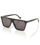 Loewe Mask flat-brow acetate sunglasses