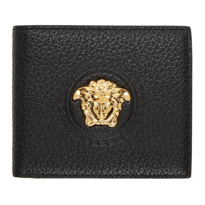 Photo: Versace Black Large Medusa Wallet