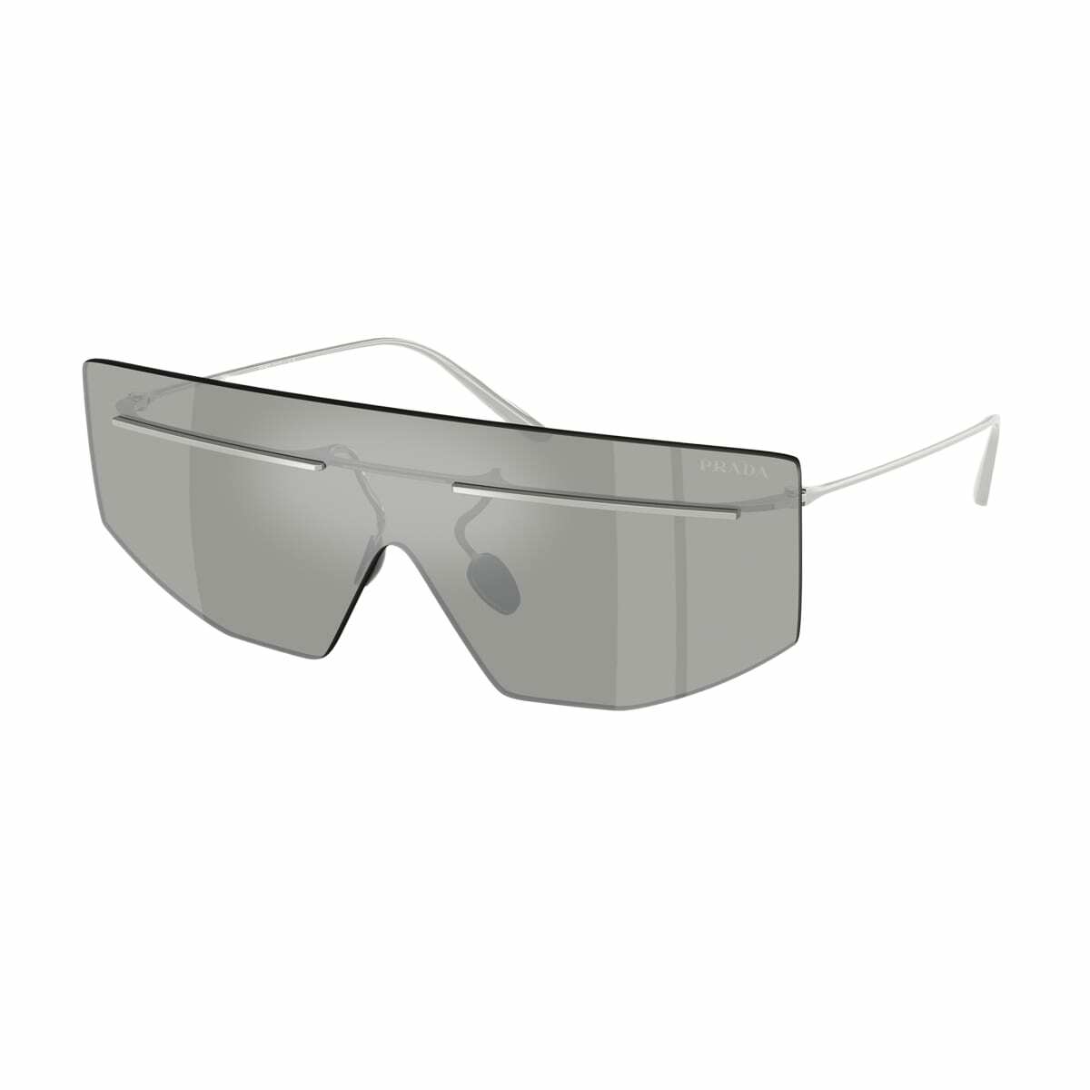 Prada Eyewear Prada Pr B55s 1bc60n Argento Sunglasses