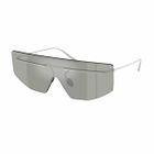 Prada Eyewear Prada Pr B55s 1bc60n Argento Sunglasses