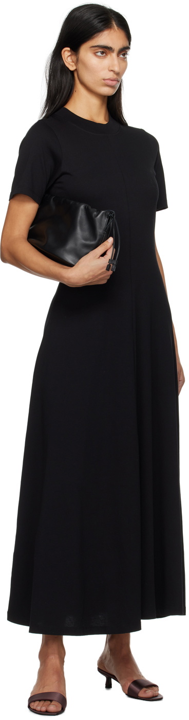 Loulou Studio Black Sola Midi Dress Loulou Studio