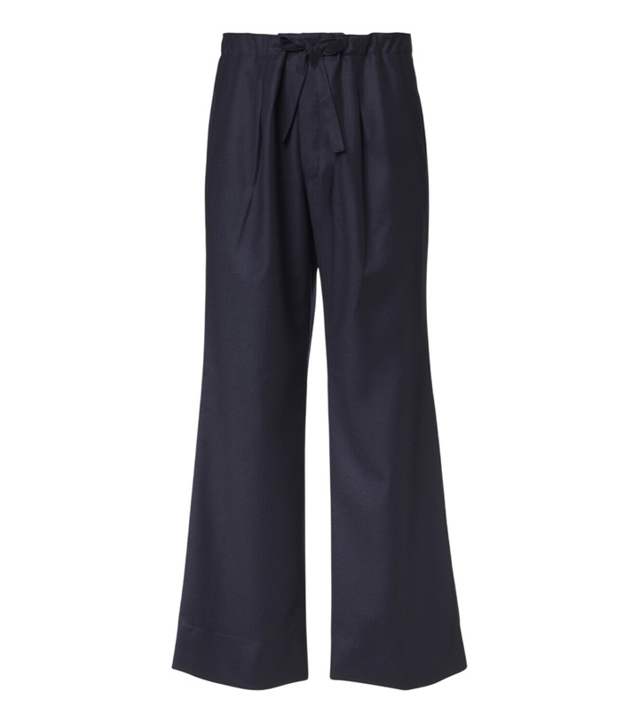 Photo: Stòffa Wool and cashmere wide-leg pants