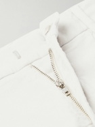Altea - Tapered Cotton-Blend Trousers - Neutrals