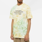 Market Men's Nurture Yourself T-Shirt in Tie-Dye Green