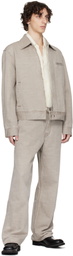 OUR LEGACY Beige Miller Denim Jacket