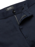 A.P.C. - Bedford Cotton Chinos - Blue