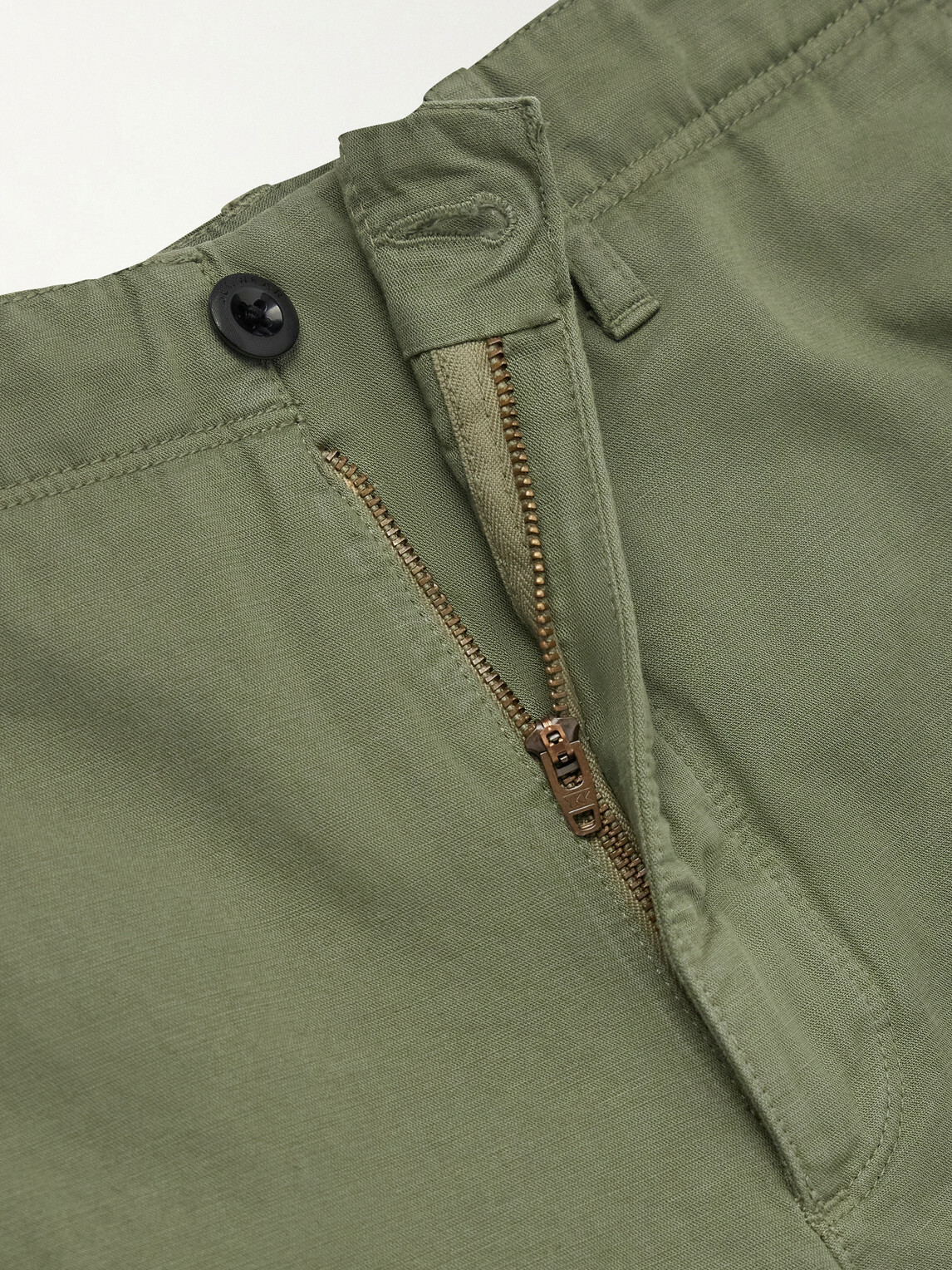 Slowear - Straight-Leg Cotton and Linen-Blend Shorts - Green
