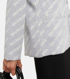 Balenciaga - Logo cotton-blend cardigan