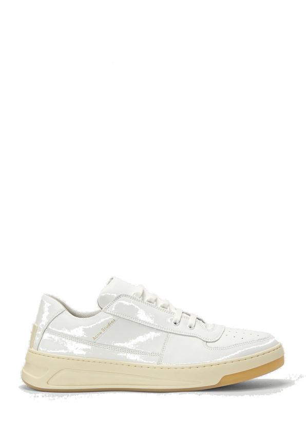 Photo: Perey Lace Up Sneakers in White