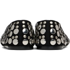 KHAITE Black Jane Ballerina Flats