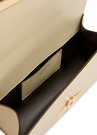 Victoria Beckham The 202 Grained Leather Clutch - Ivory - One Size