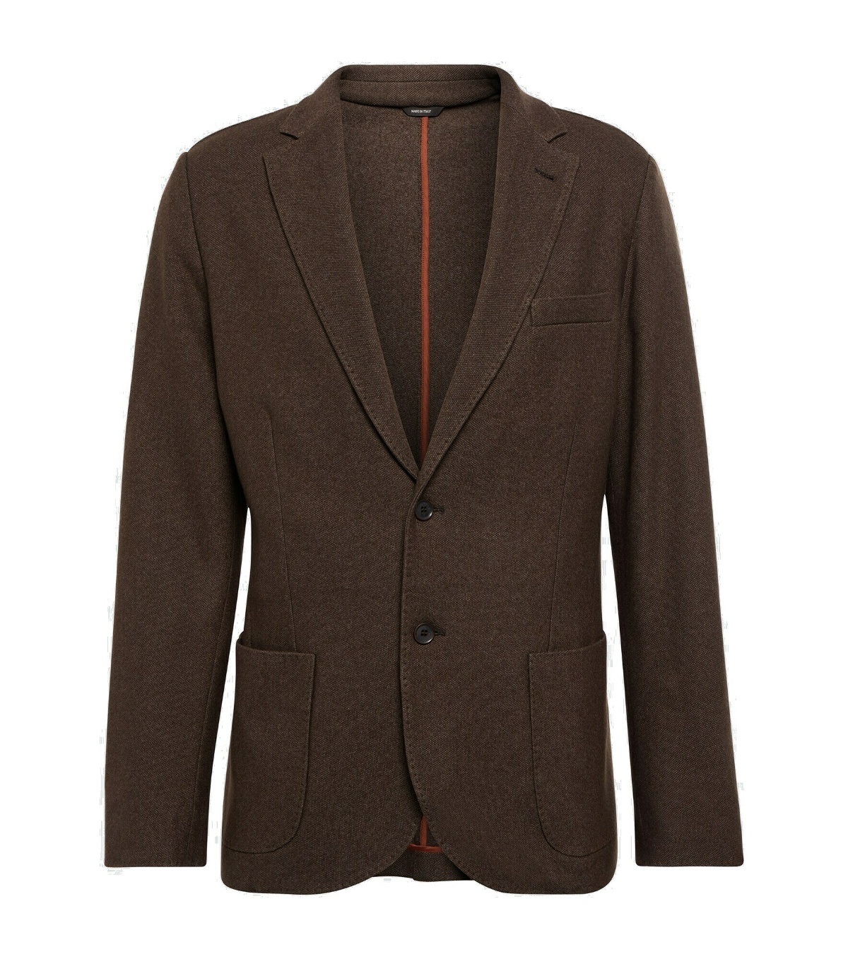 Photo: Loro Piana - 2B cashmere and silk piqué blazer