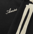 AMIRI - Printed Cotton-Jersey Sweatshirt - Black