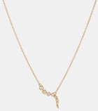 Ondyn Delphina 14kt gold necklace with diamonds