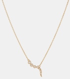 Ondyn Delphina 14kt gold necklace with diamonds
