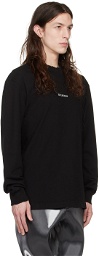 Han Kjobenhavn Black Distressed Long Sleeve T-Shirt