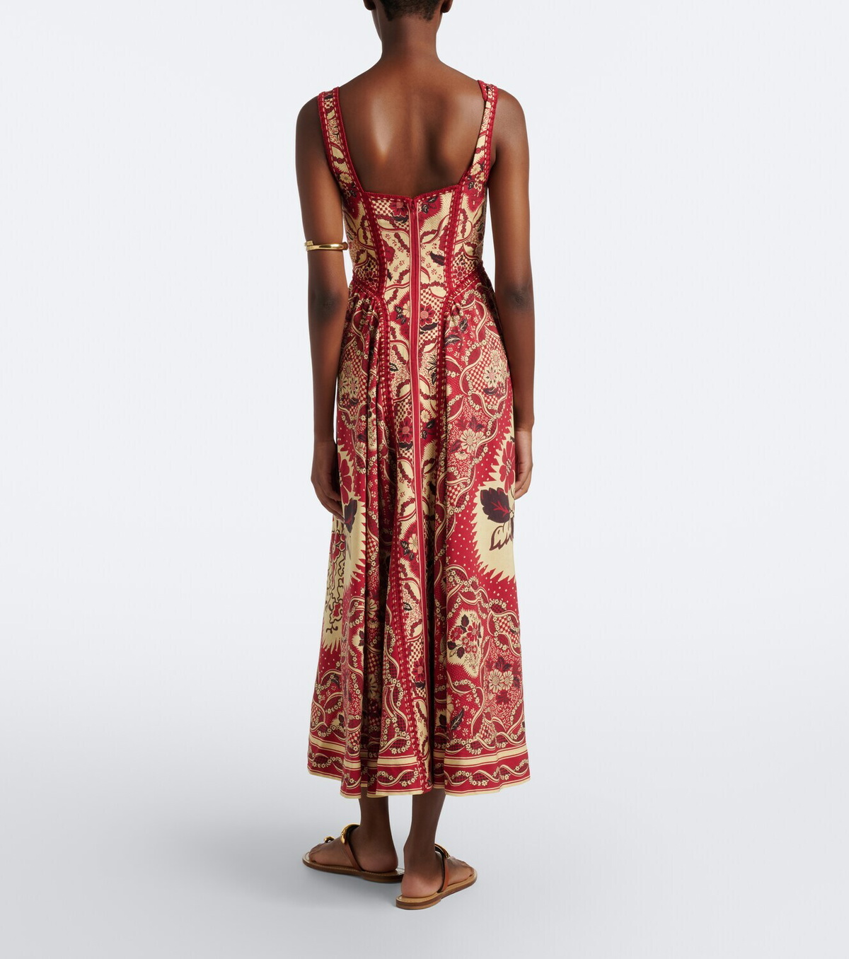 Alémais Kenny printed midi dress