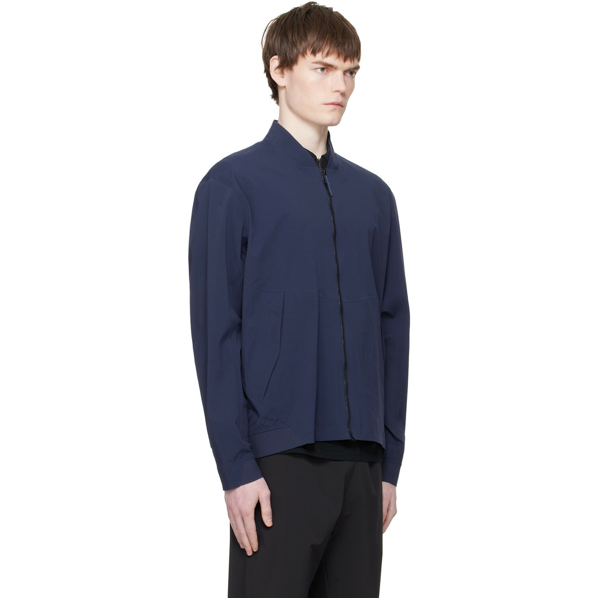 Veilance Navy Diode Bomber Jacket