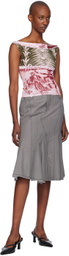 Miaou Pink & Green Lani Tank Top