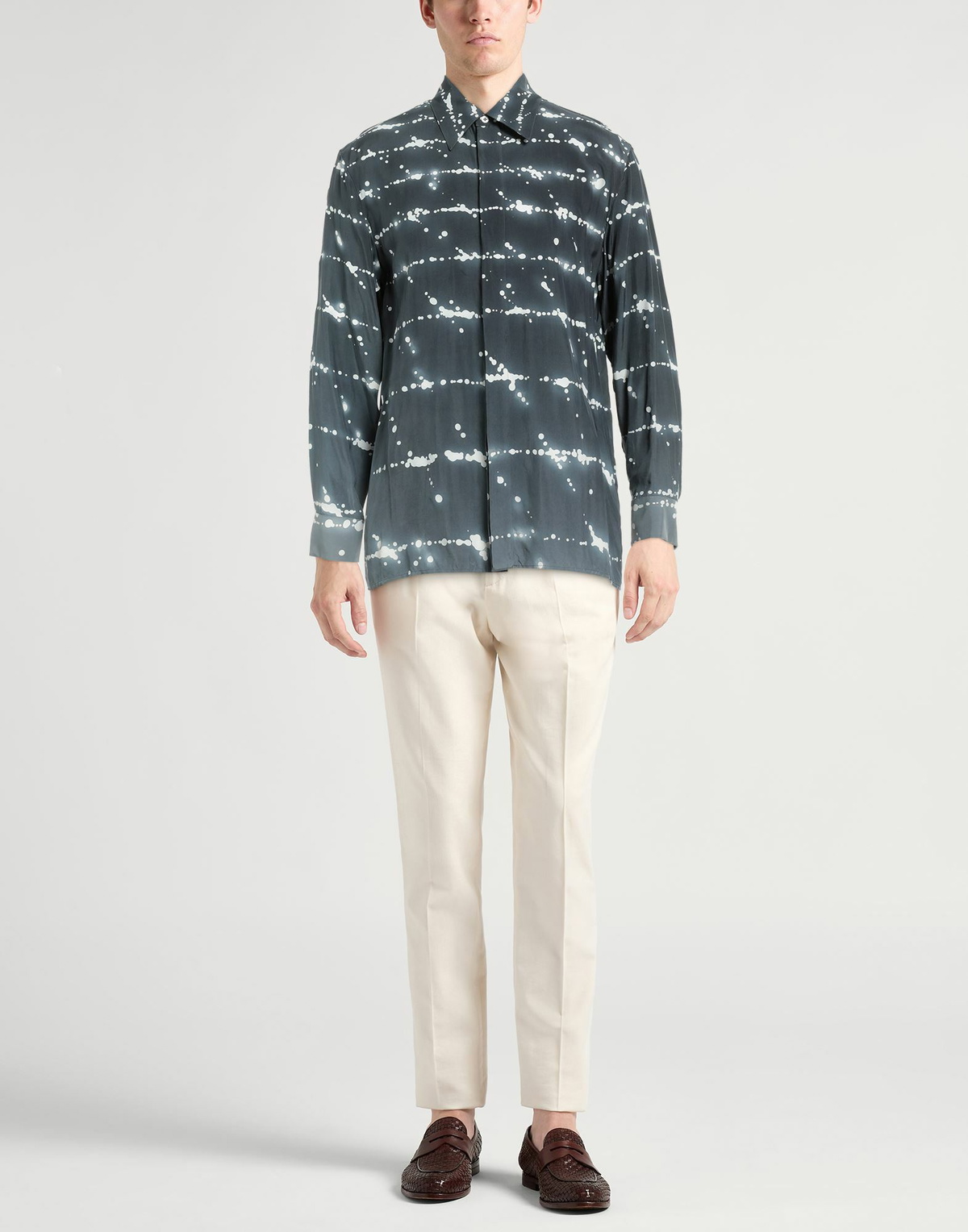 Jil Sander Mens Shirt Lead